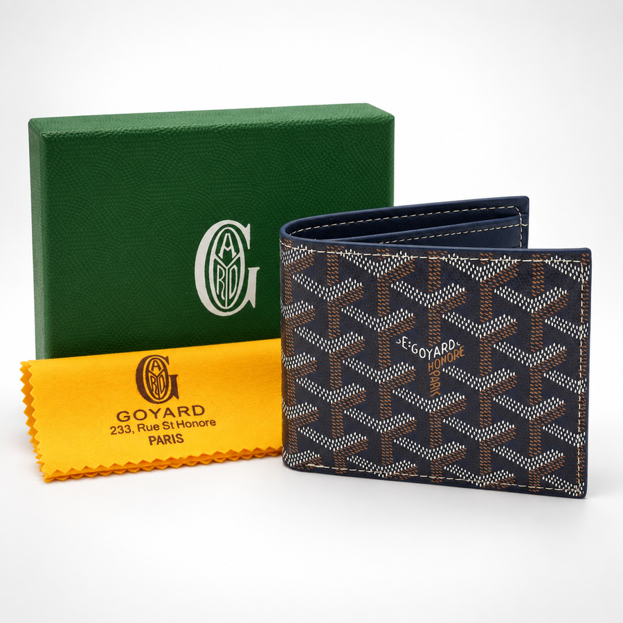 Navy Bifold Wallet - view 4