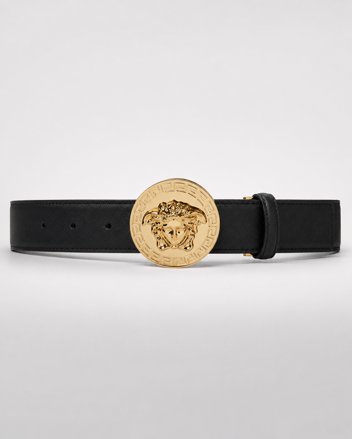Black/ Gold Gold-Tone Buckle Belt - Product image 1