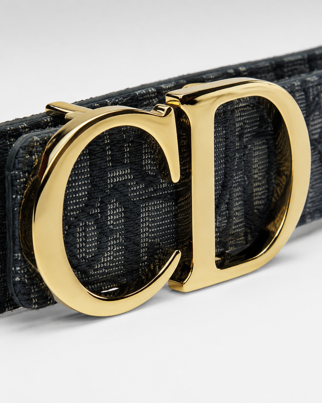 Black/ Gold Gold-Tone Buckle Belt - Product image 2