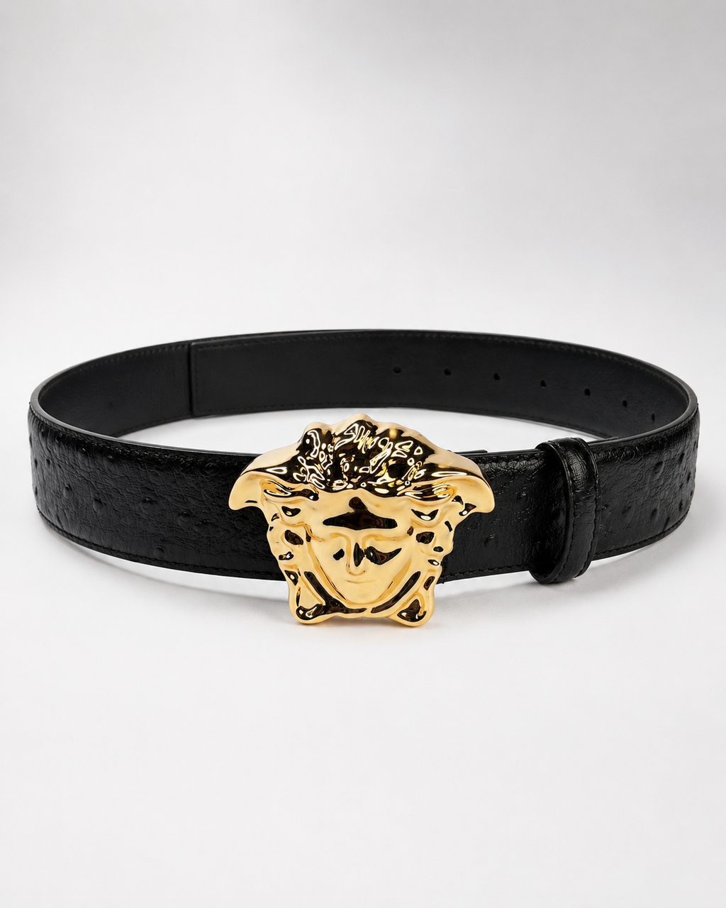 Black/ Gold Gold-Tone Buckle Belt - Product image 2