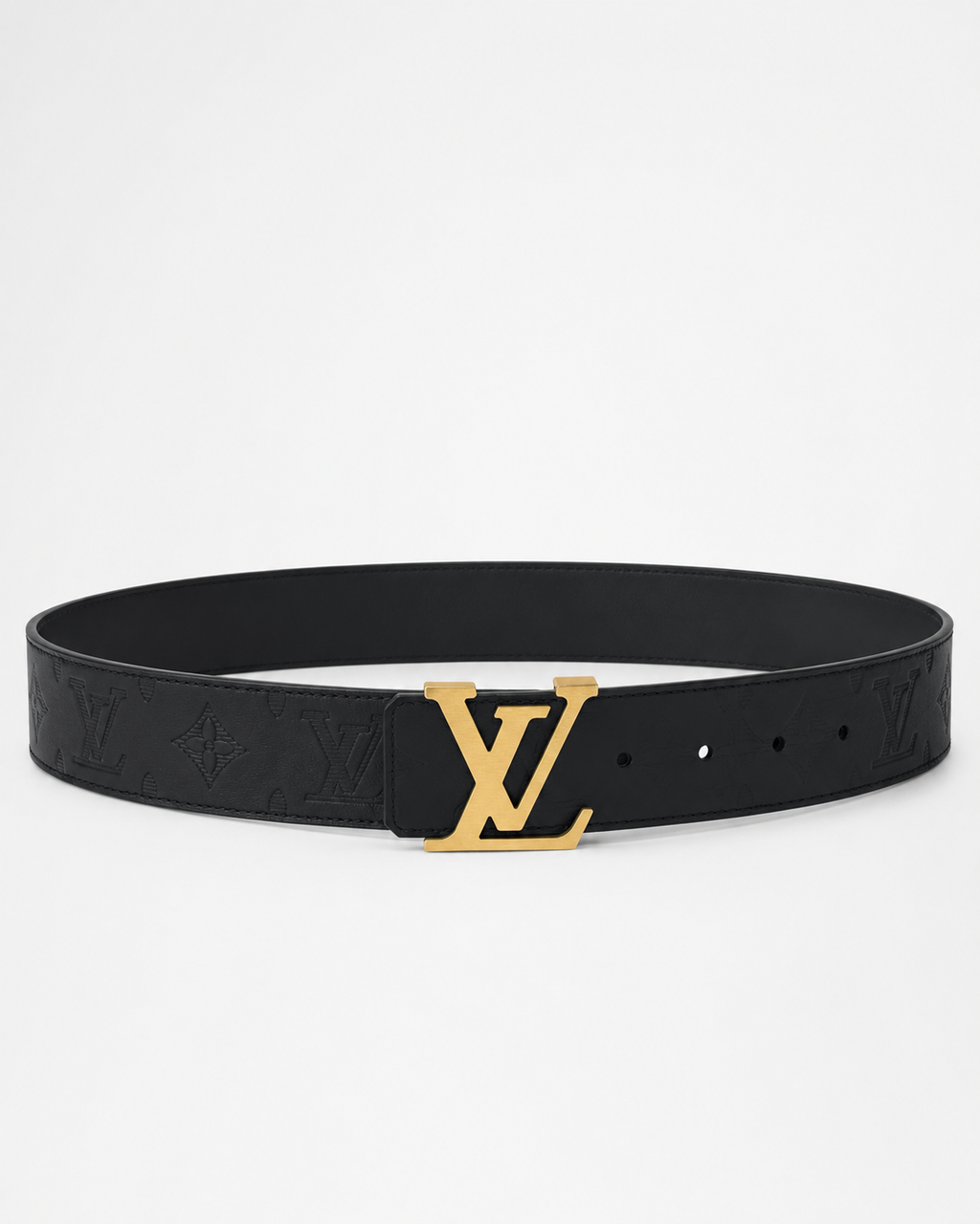 Black/ Gold Gold-Tone Buckle Belt - Product image 2