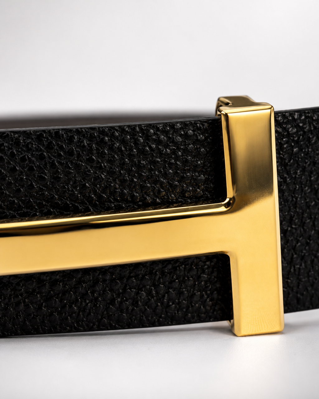 Black/ Brown Reversible Gold-Tone Buckle Belt - Product image 3