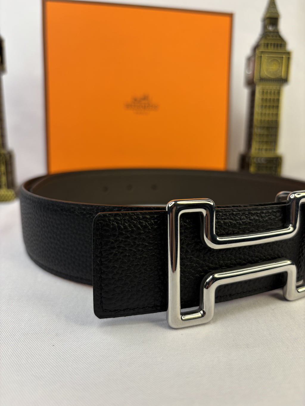 Black/ Brown Silver-Tone Buckle Belt - Product image 4