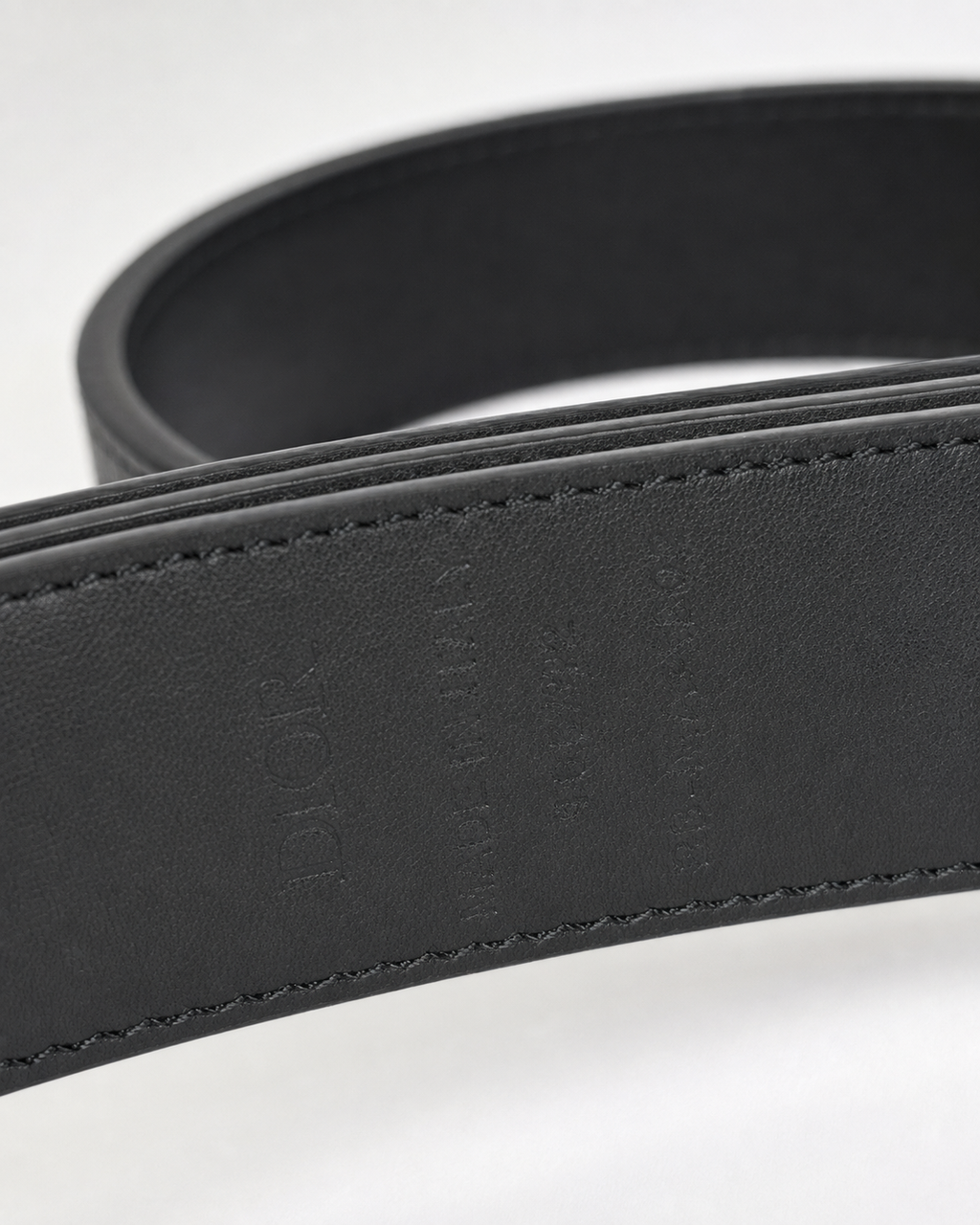 Black/ Gold Reversible Gold-Tone Buckle Belt - Product image 5