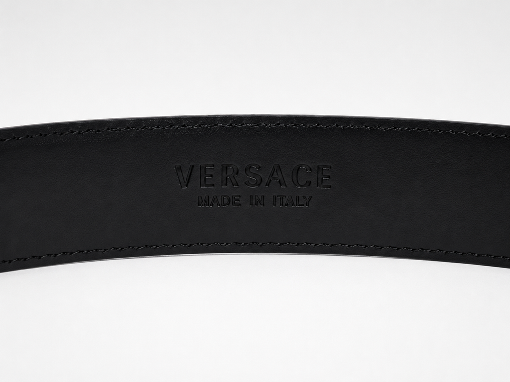 Black/ None observed Silver-Tone Buckle Belt - Product image 5