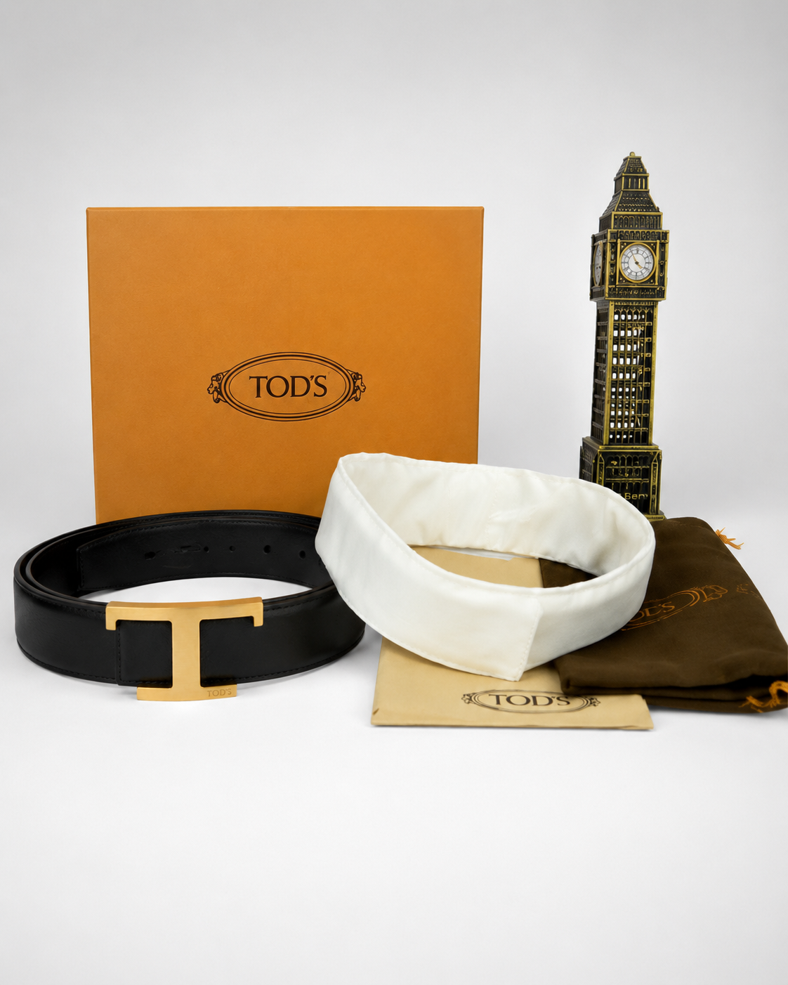 Black/ Gold Gold-Tone Buckle Belt - Product image 6