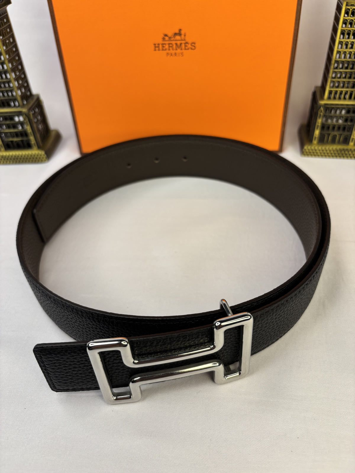 Black/ Brown Silver-Tone Buckle Belt - Product image 7