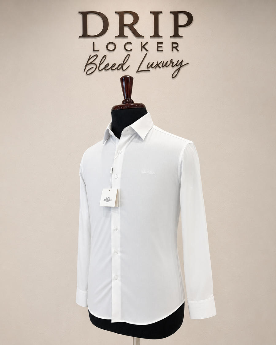 Men’s Classic White Formal Shirt - 5F22CA67 E566 4376 B06F B3DF574F7393