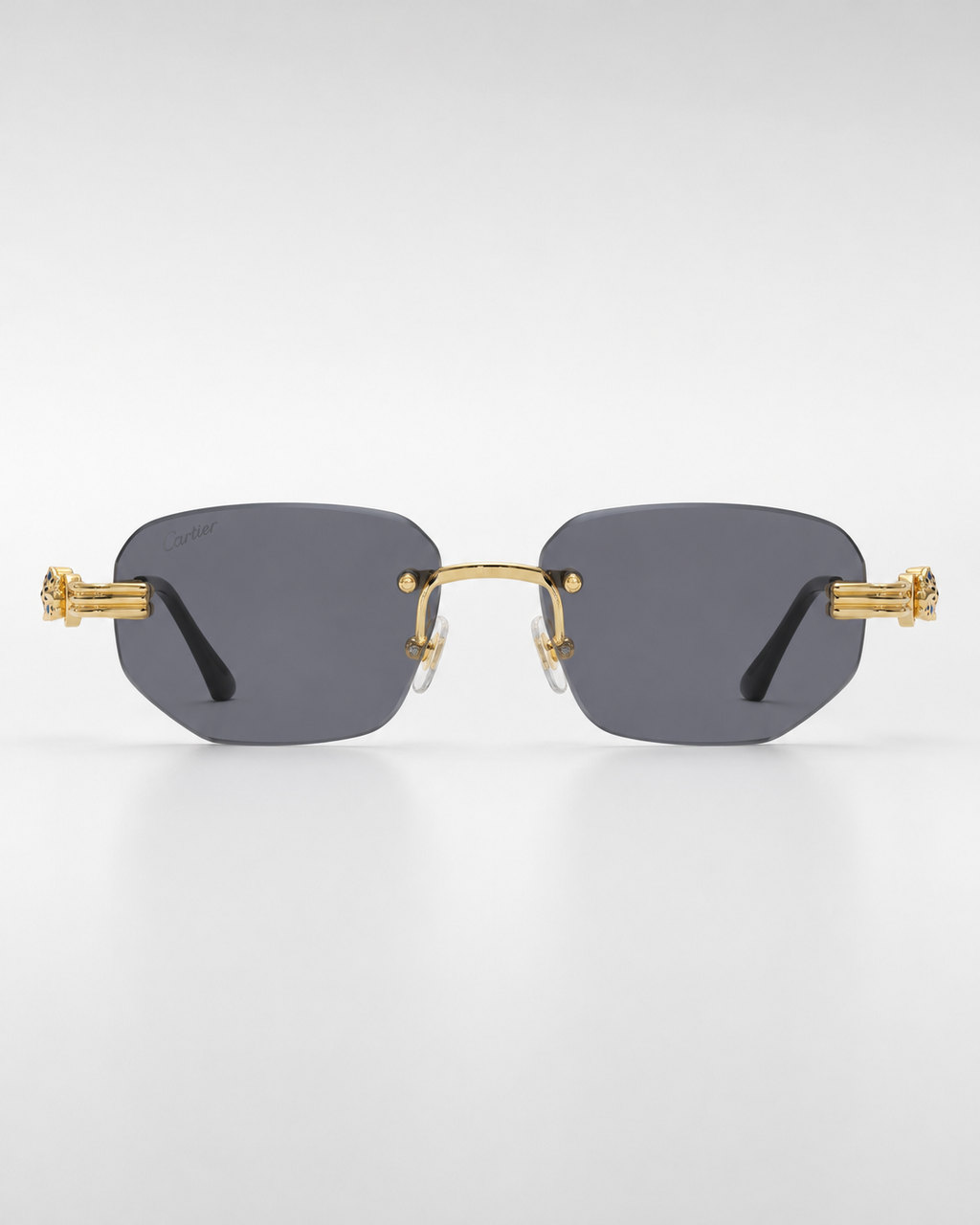 CR Triple-Line Panther Smoke Sunglasses