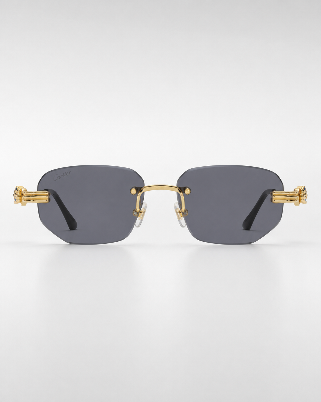 CR Triple-Line Panther Smoke Sunglasses
