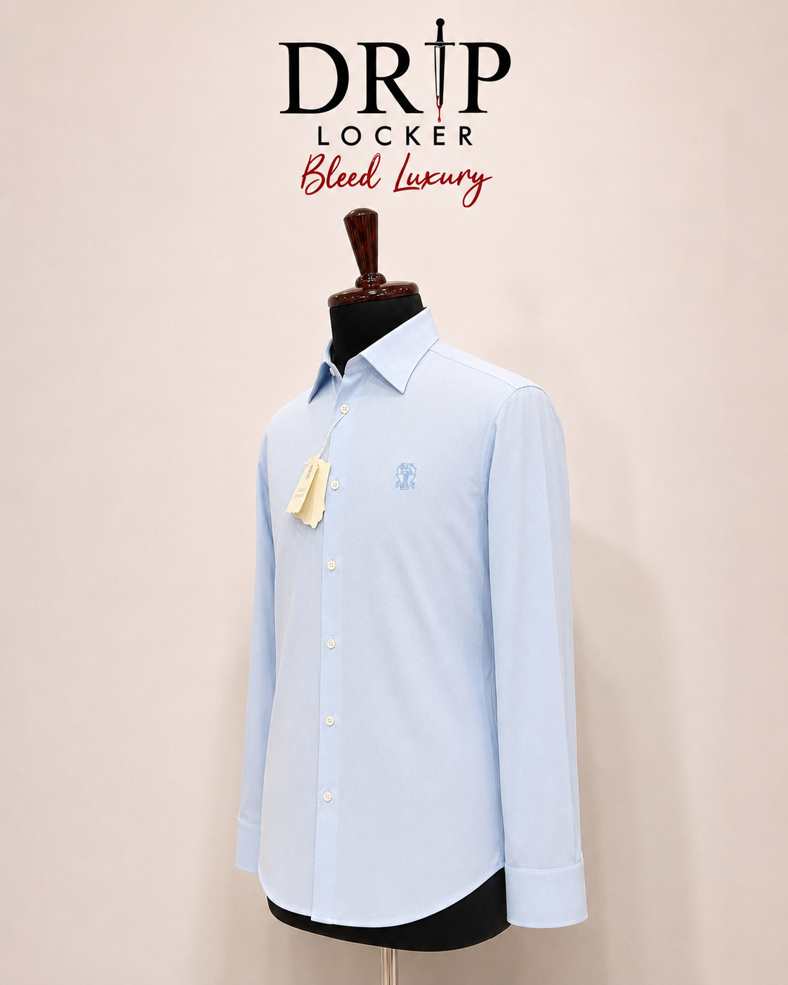 Men’s Light Blue Classic Shirt - BEDD8380 C830 4E95 86A9 5301D5BD17AA