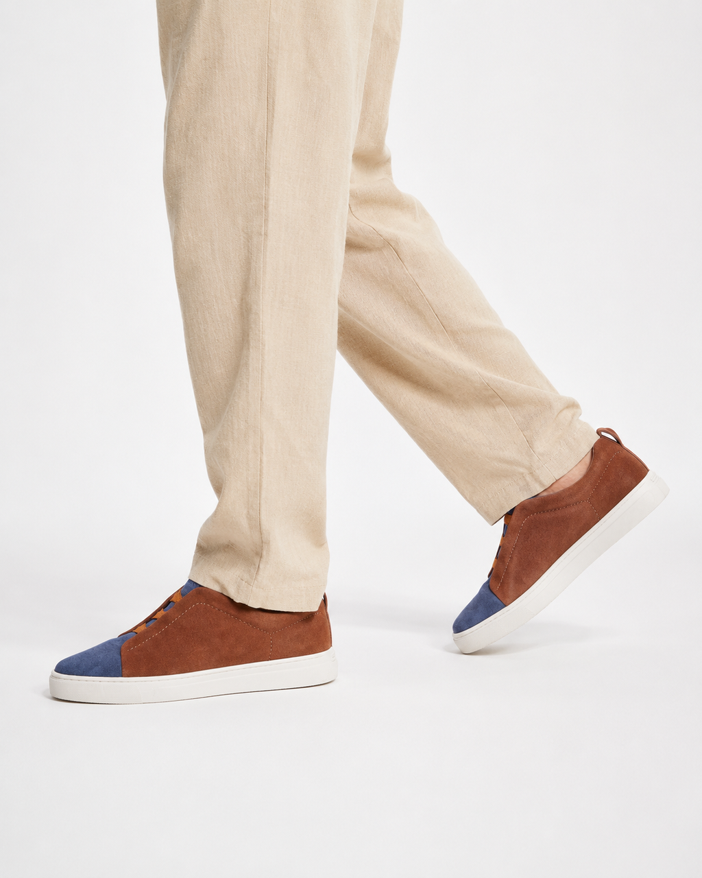 Men’s Blue & Brown Suede Sneakers - ChatGPT Image Jul 11, 2026, 05 59 52 PM (2)
