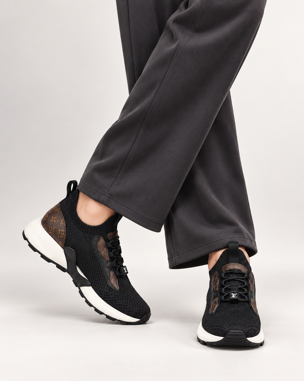 Women’s Black Knit Runner Sneakers - Codex Image 22 Sept 2026, 14 38 19