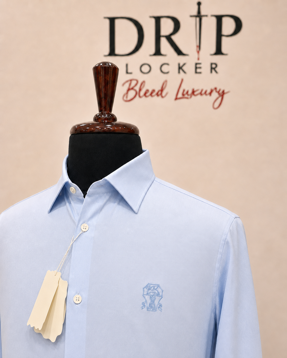 Men’s Light Blue Classic Shirt - IMG 6776