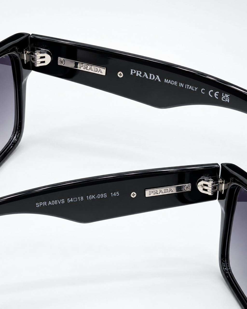 PRD — SPR A08VS Sunglasses — inner temple detail