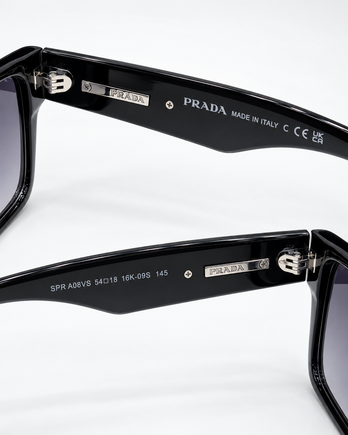 PRD — SPR A08VS Sunglasses — inner temple detail
