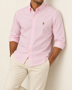 RL — Powder Pink Button-Down Shirt