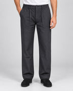 PRD — Men’s Deep-Charcoal Pleated Trousers