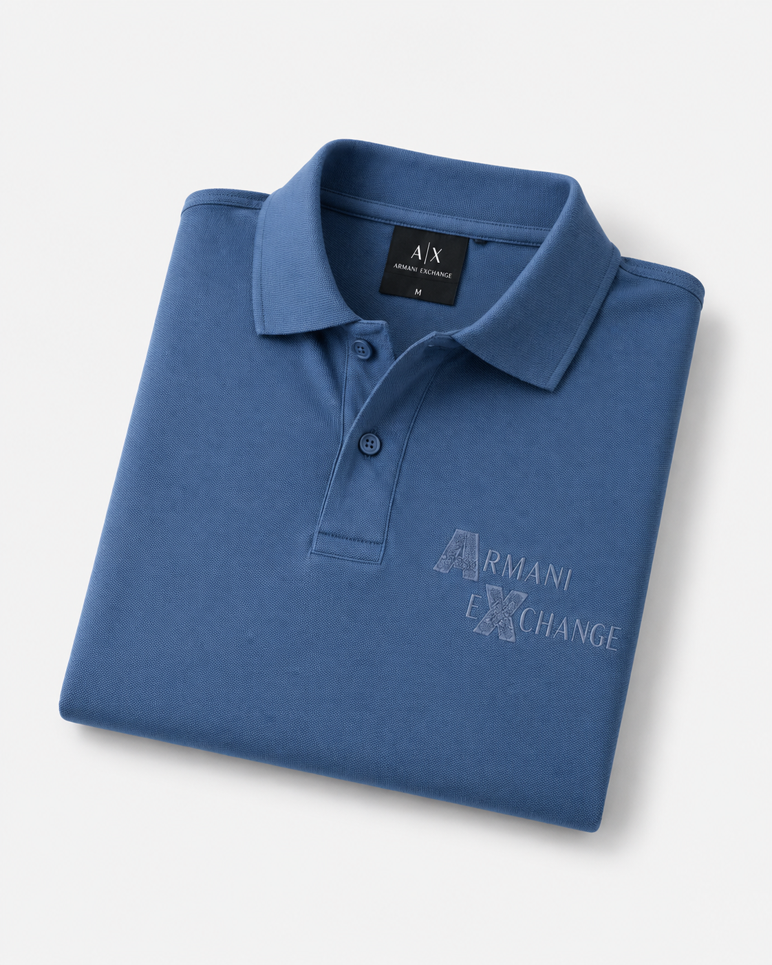Men’s Air Force Blue Logo Polo T-Shirt - view 6