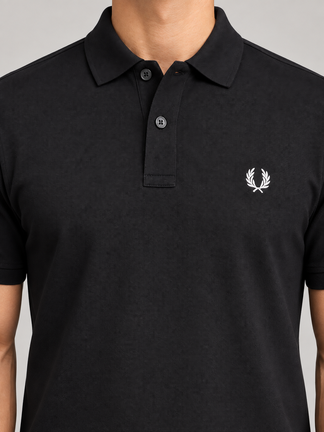 Black Classic Polo - view 4