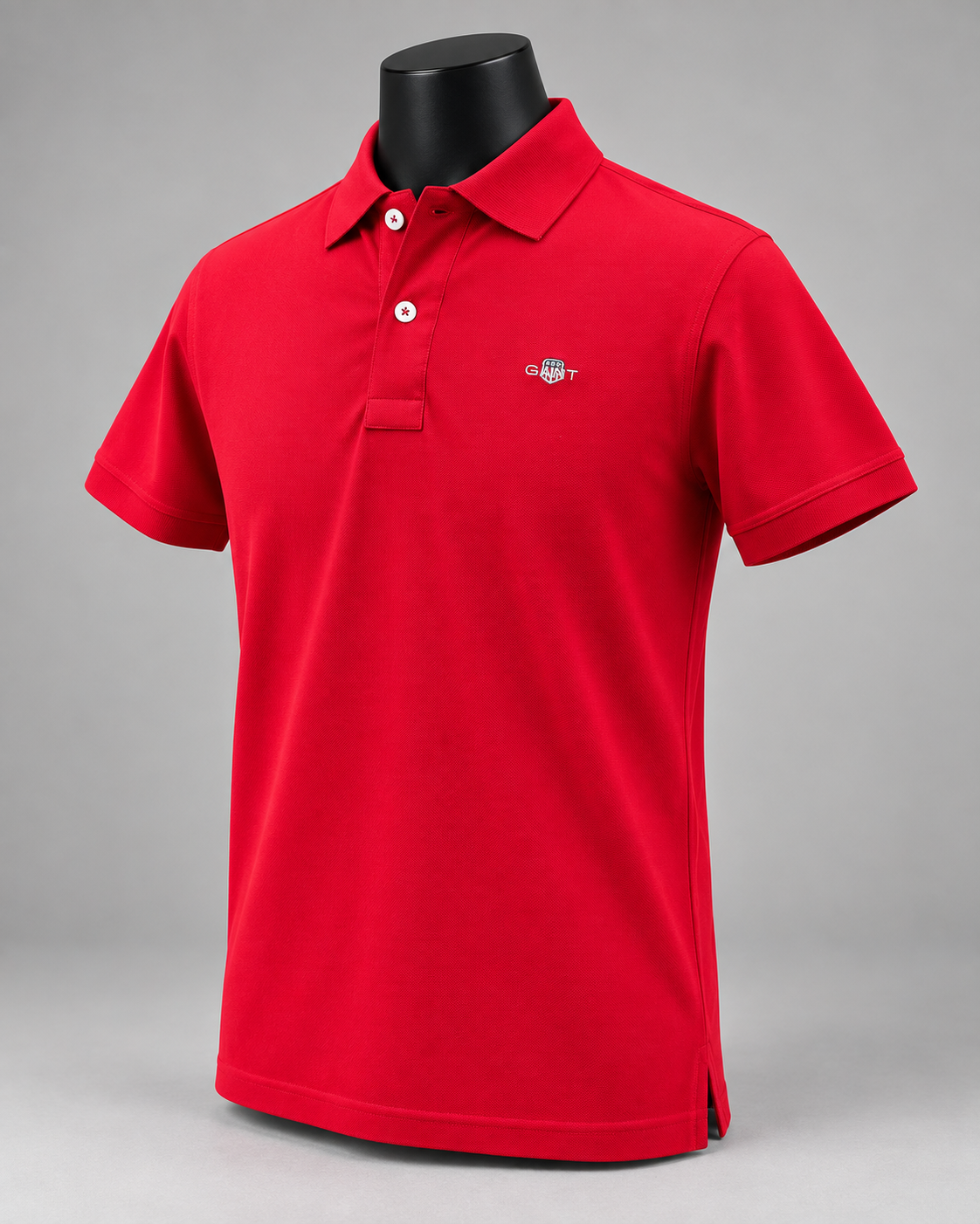 Red Small-Logo Polo Shirt - view 2