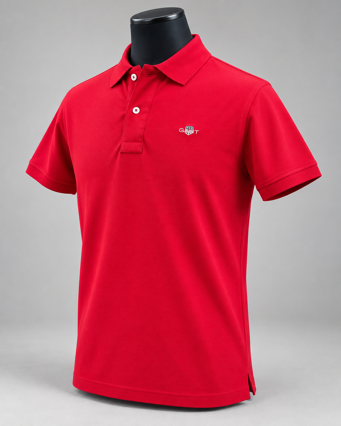 Red Small-Logo Polo Shirt - view 3