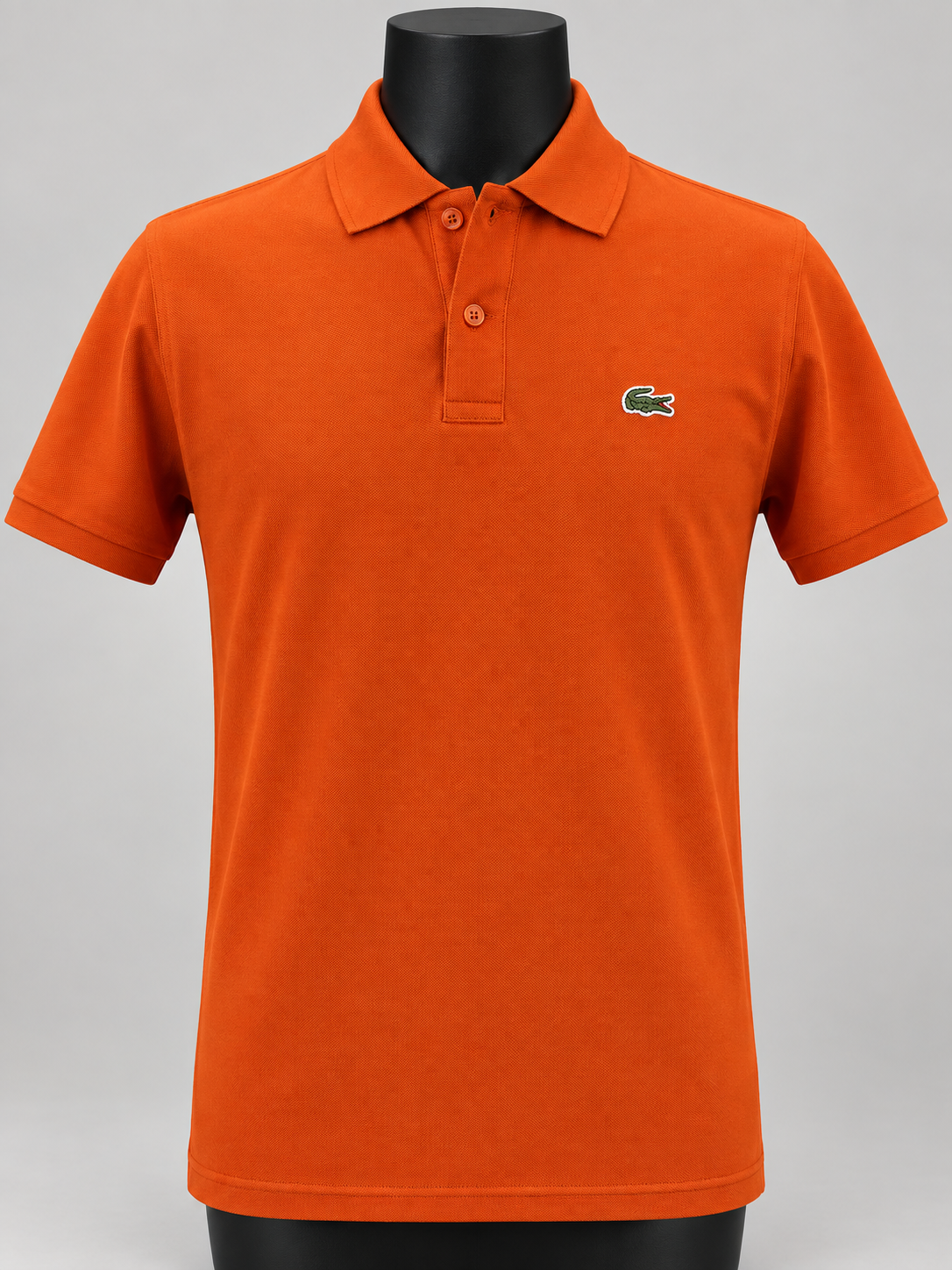Burnt Orange Classic Polo Shirt - front view