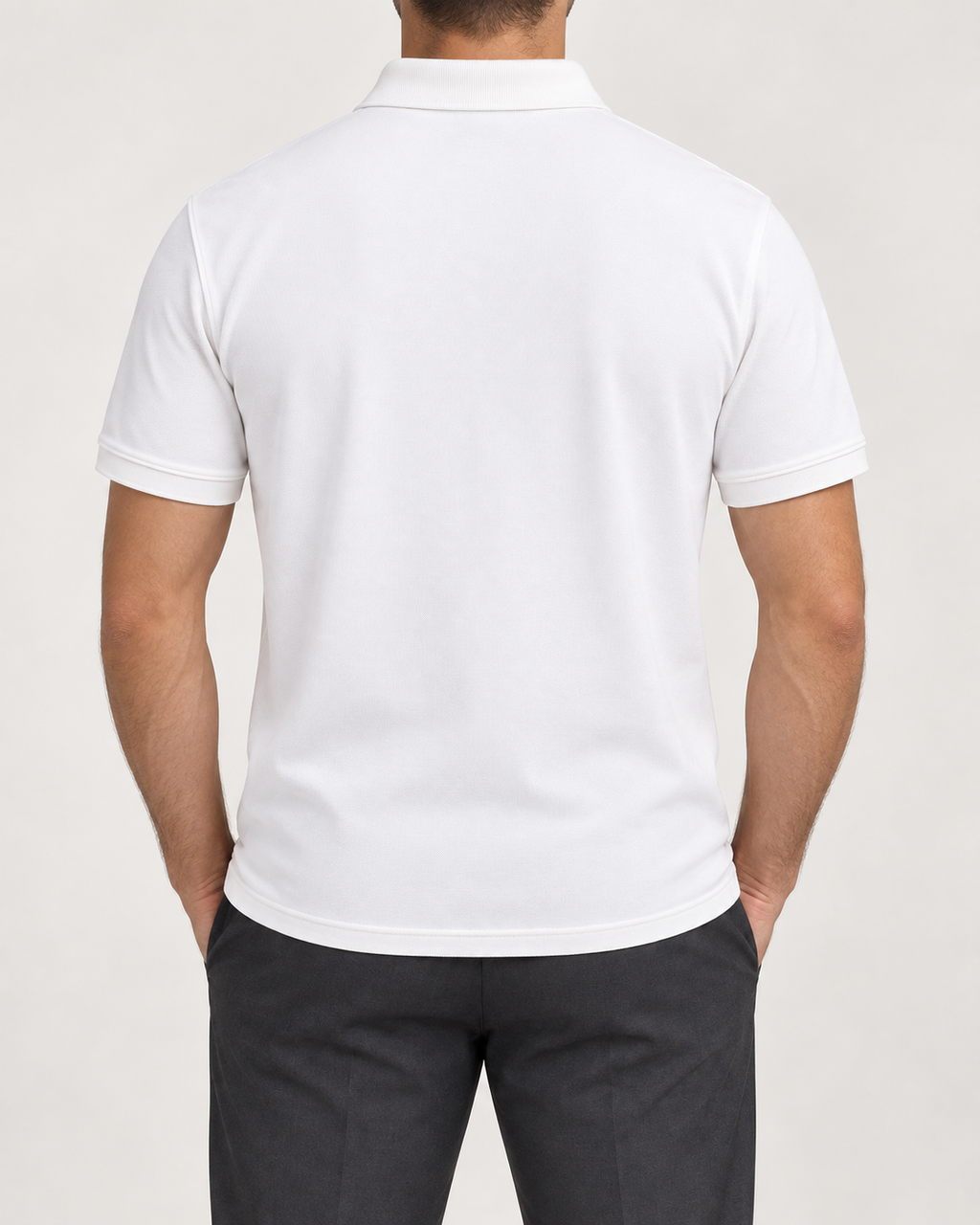 White Small-Pony Polo Shirt - view 3