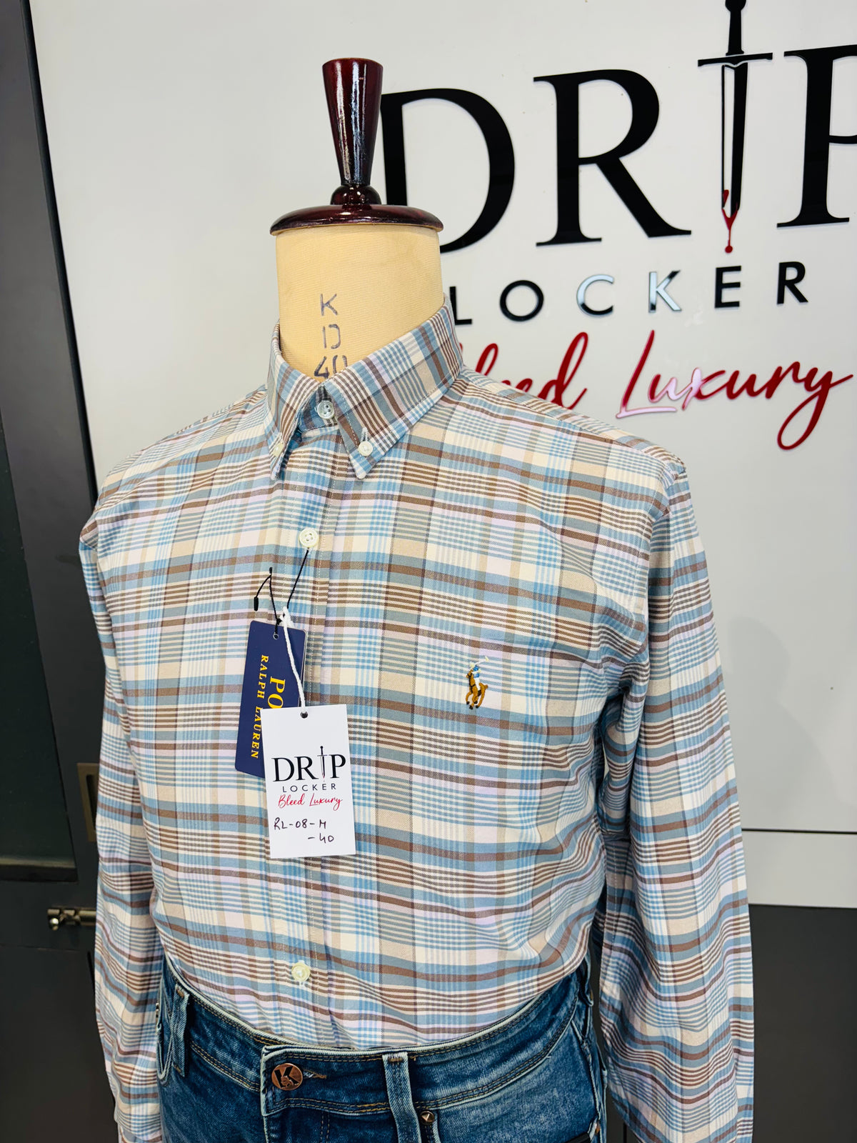 Men’s Pastel Multicolour Check Shirt - view 2