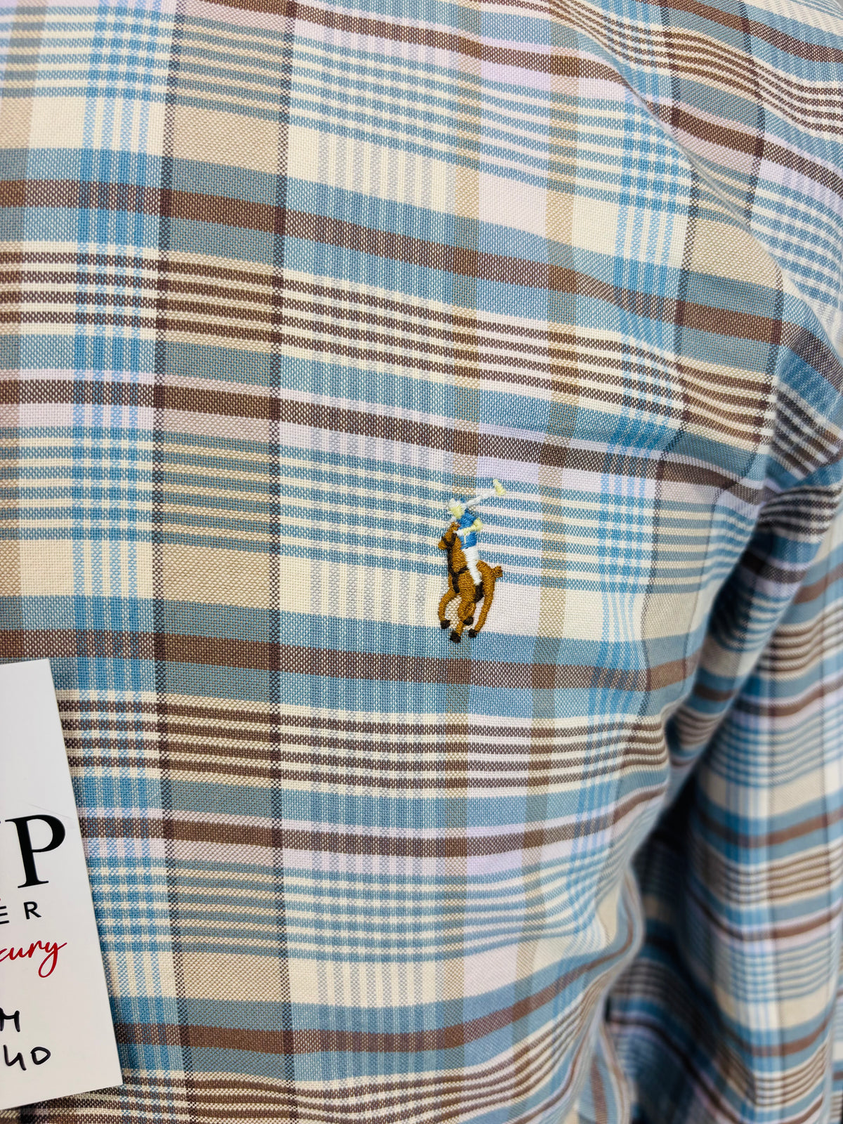 Men’s Pastel Multicolour Check Shirt - view 3