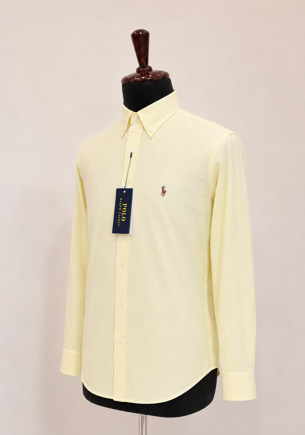 Men’s Pastel Yellow Shirt - view 2