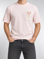 AM PRS — Men’s Blush Pink Heart-A T-Shirt