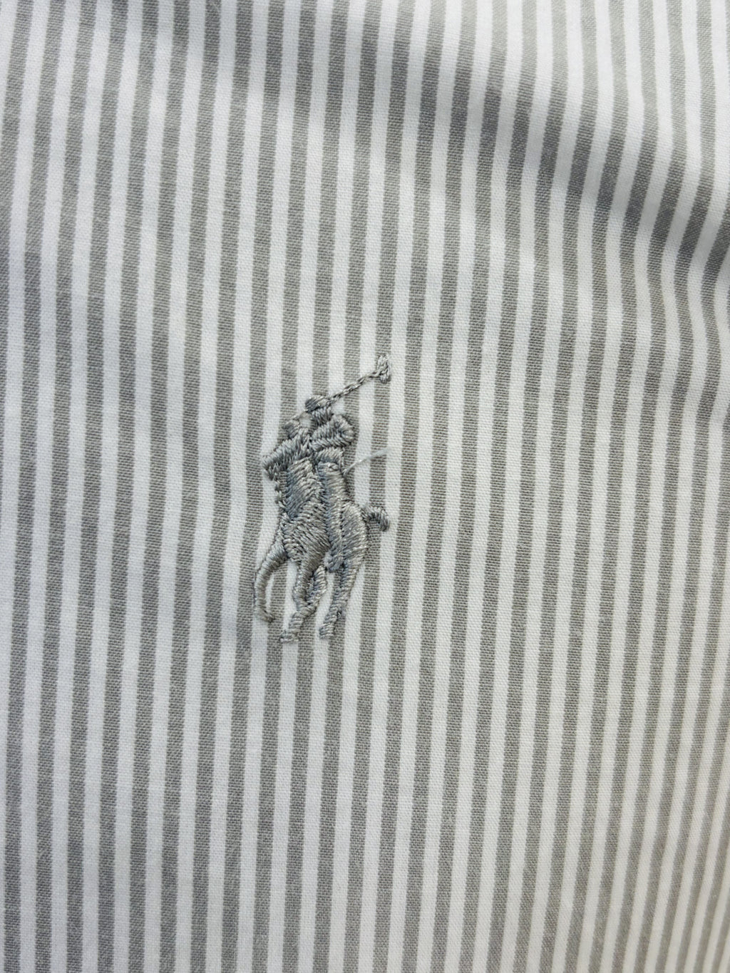 Men’s Light Grey Pinstripe Shirt - view 4