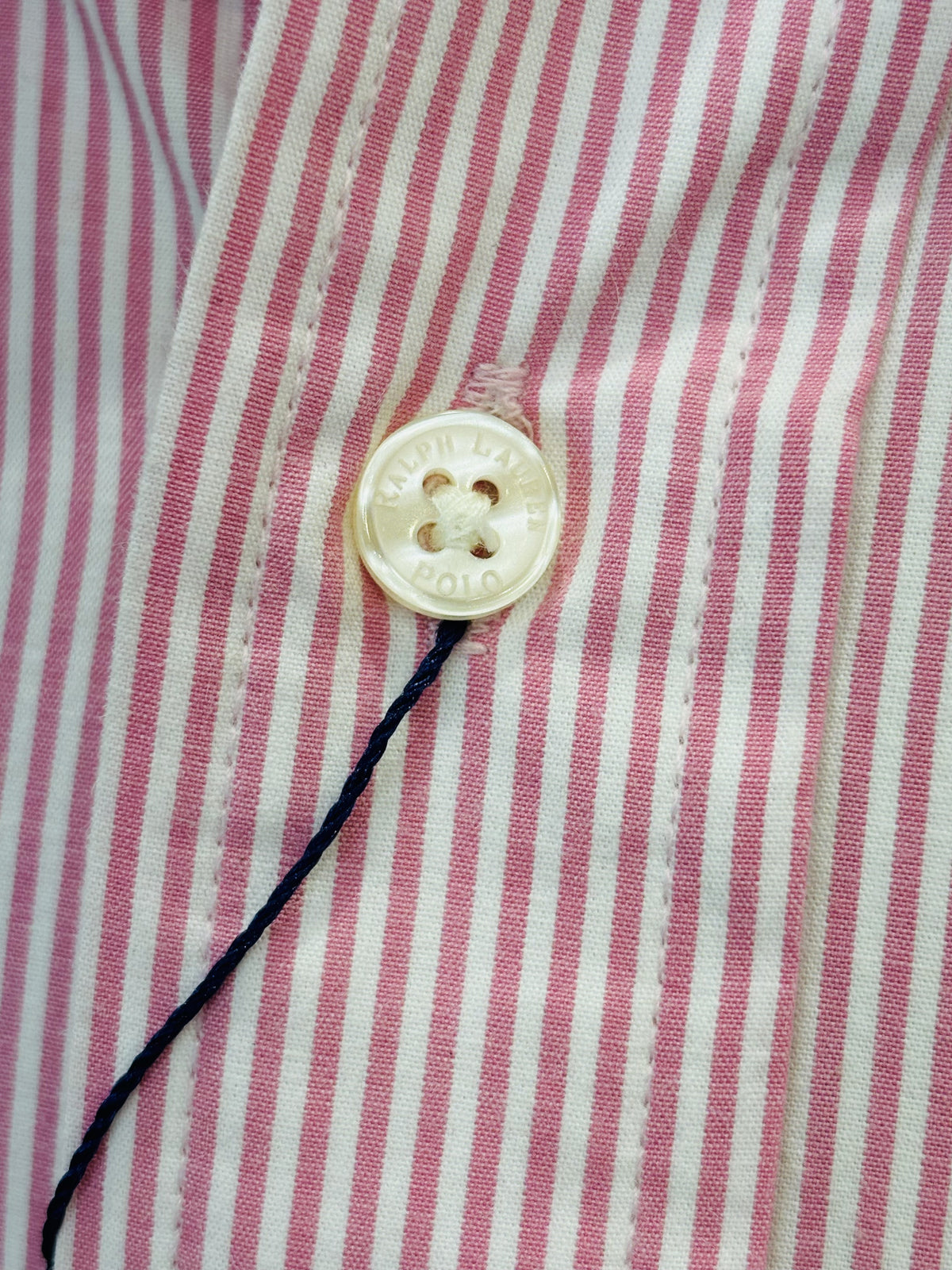 Men’s Bright Pink Striped Shirt - view 5