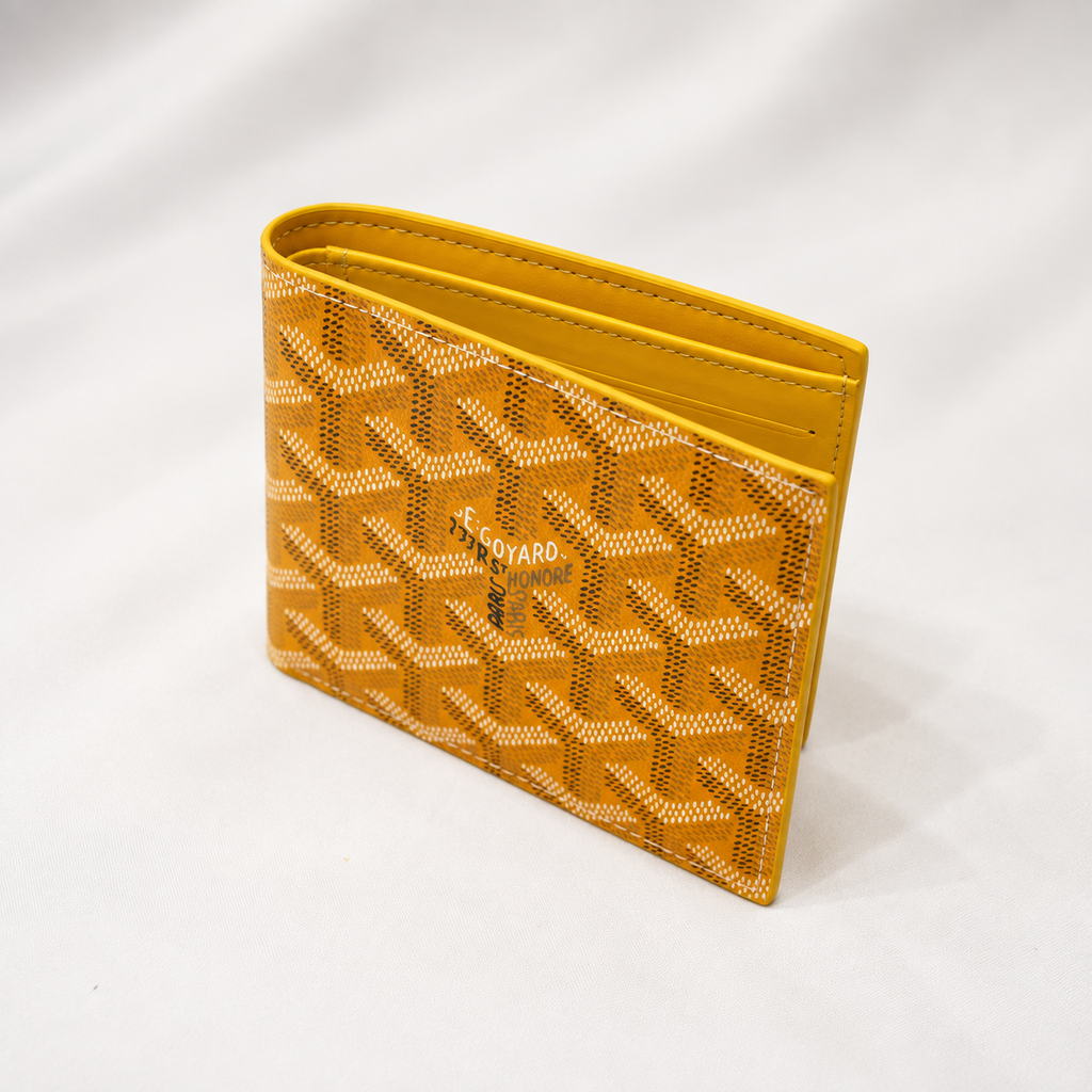 Yellow Bifold Wallet - view 3
