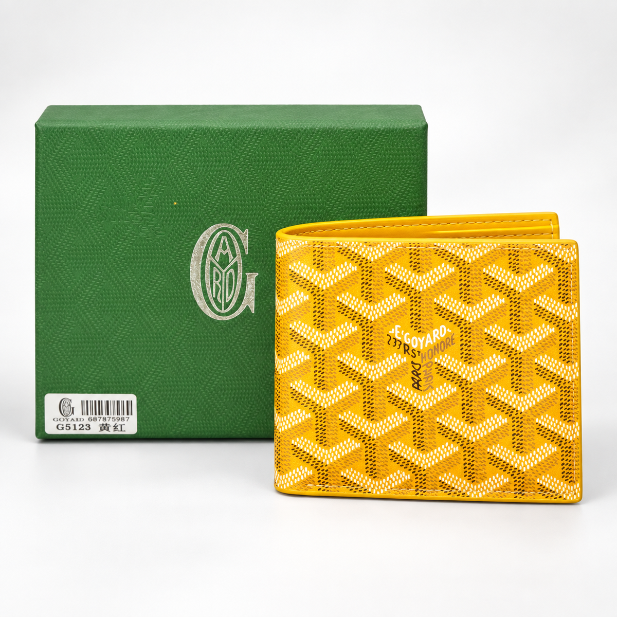 Yellow Bifold Wallet - view 4