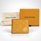LV — Ochre Gold Monogram Bifold Wallet