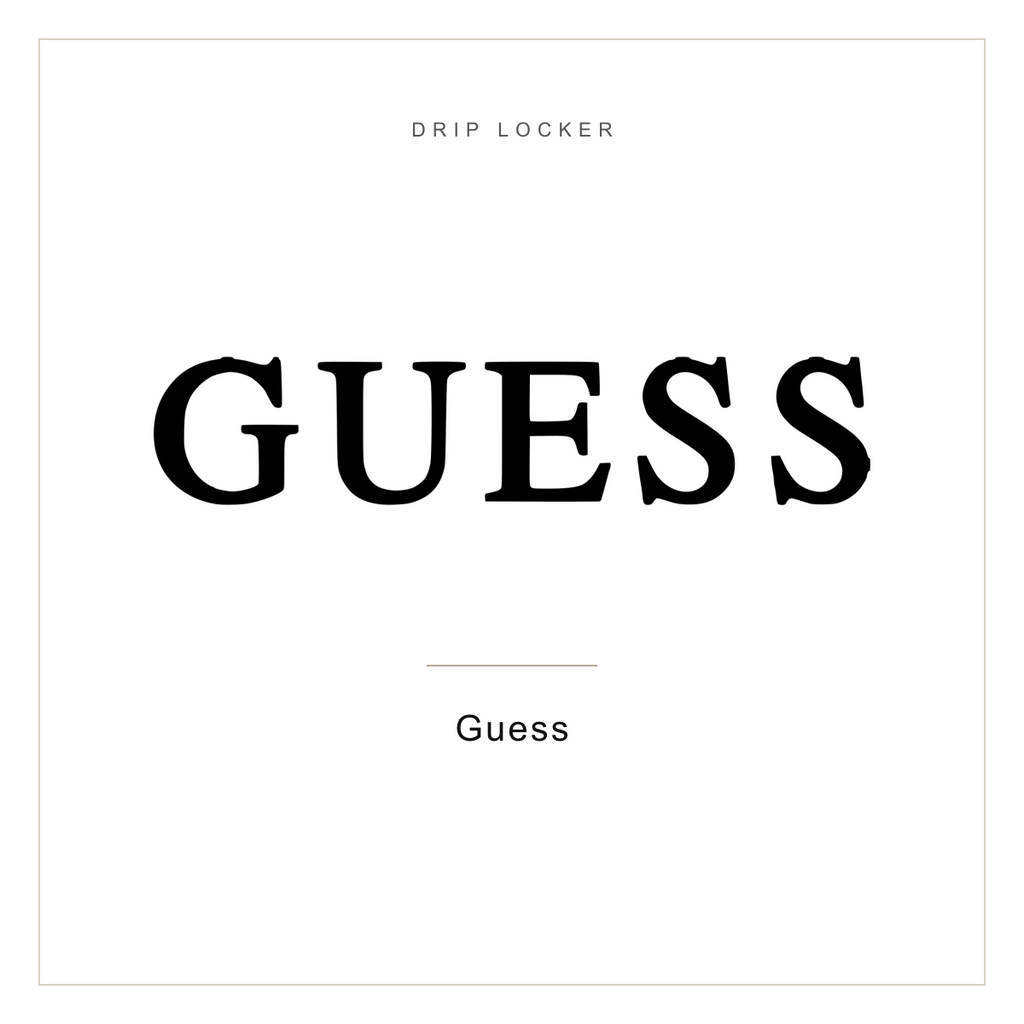 Drip Locker brand card — Guess
