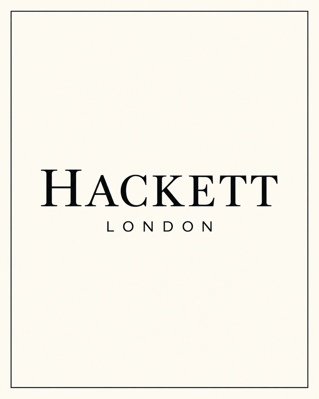 Drip Locker brand card — Hackett London
