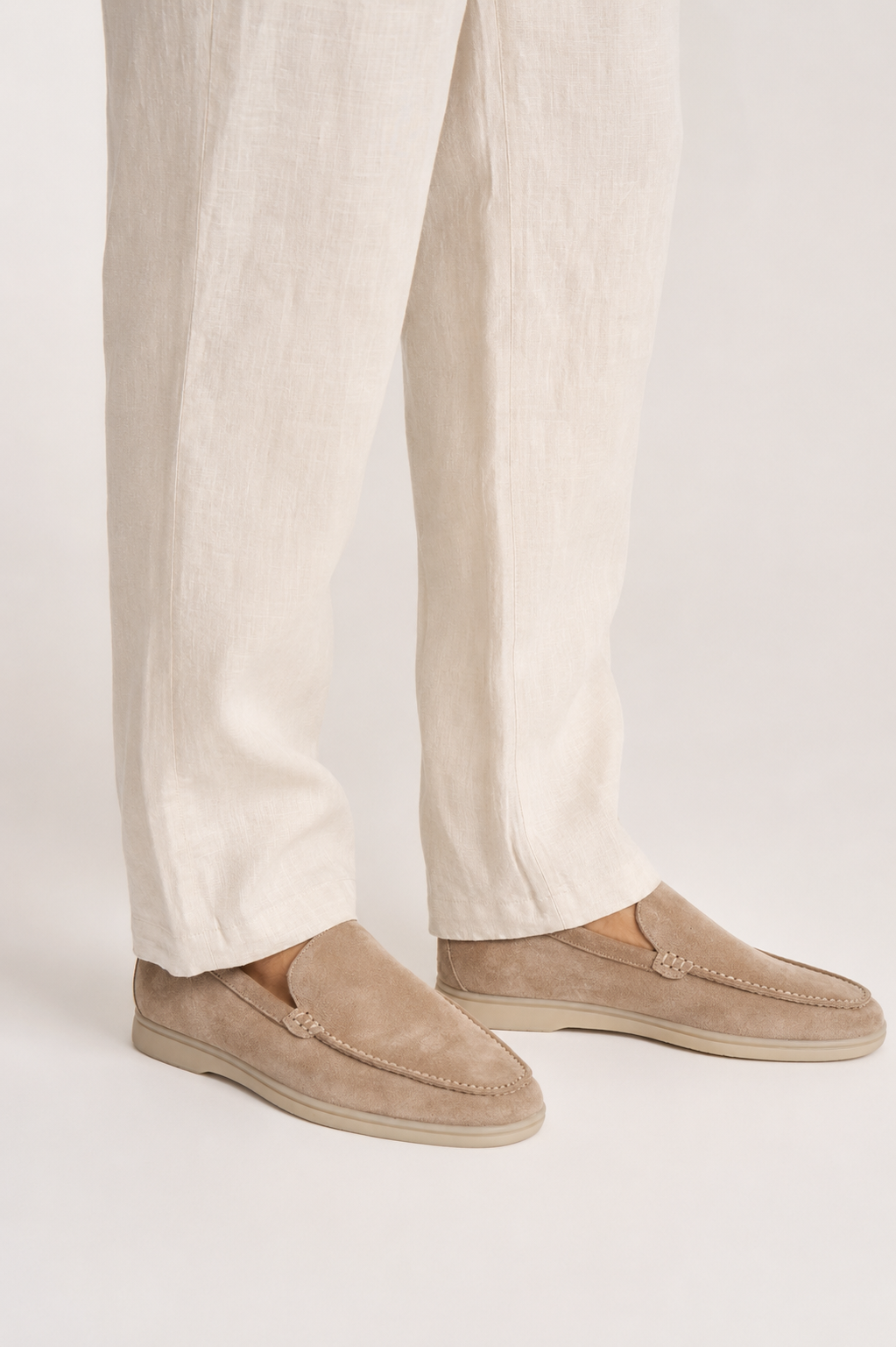 Men’s Taupe Suede Loafers - men’s taupe suede loafers styled