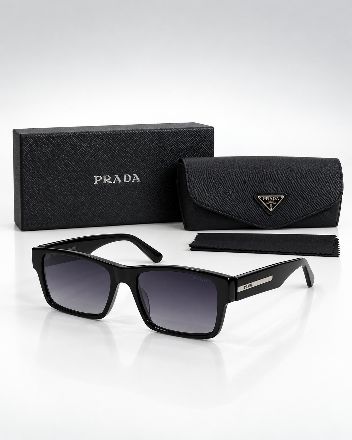 prada sunglasses luxury set — packaging set
