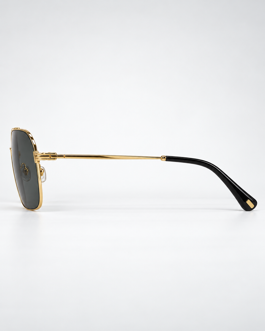 tom ford ft0852 28a gold navigator sunglasses — side product view