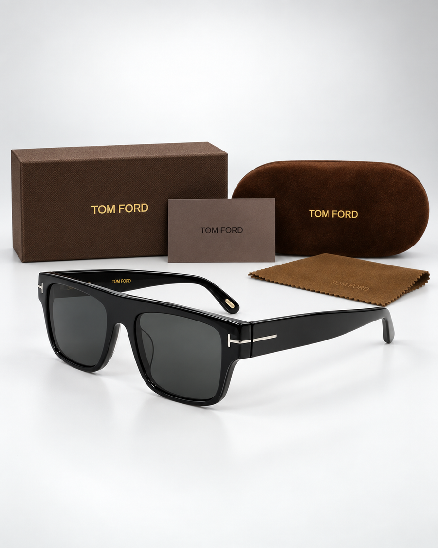 tom ford ft0907 c001 sunglasses — packaging set