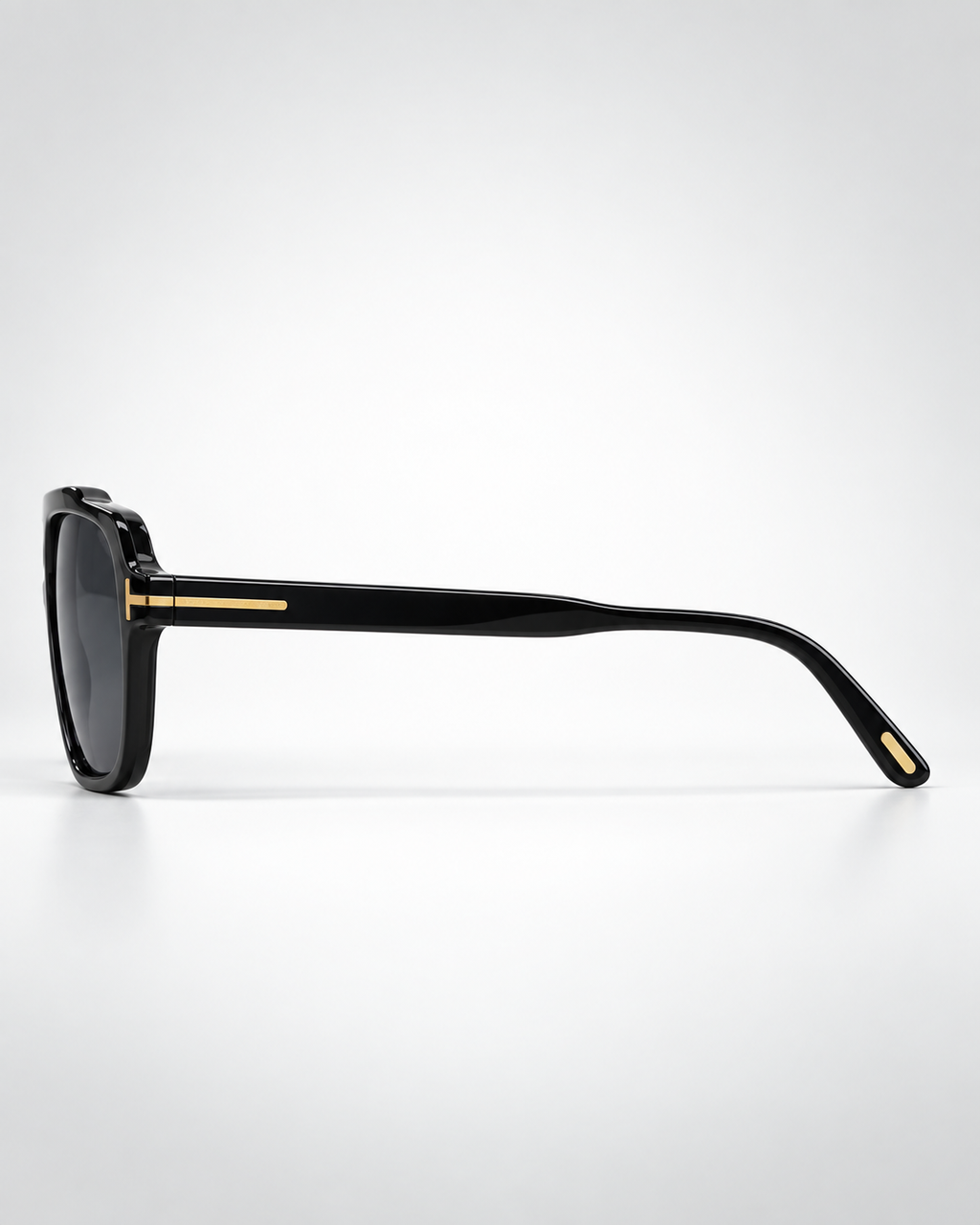 tom ford ft1117 01a navigator sunglasses — side product view
