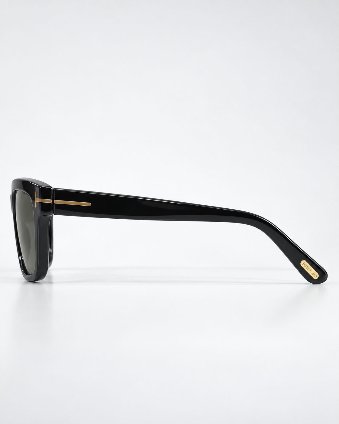 tom ford ft6027 b 001 square sunglasses — side product view