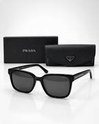 PRD — SPR A09VS Black Rectangular Sunglasses