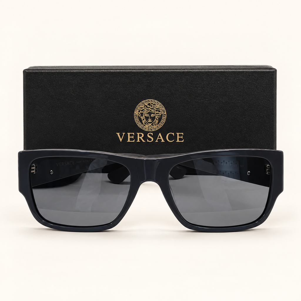 VRSC — Black Rectangular Sunglasses – Model 1